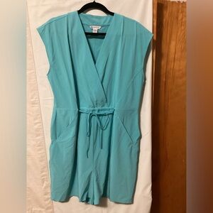 Boho summer beach wear by ATHLETA romper  SZ L